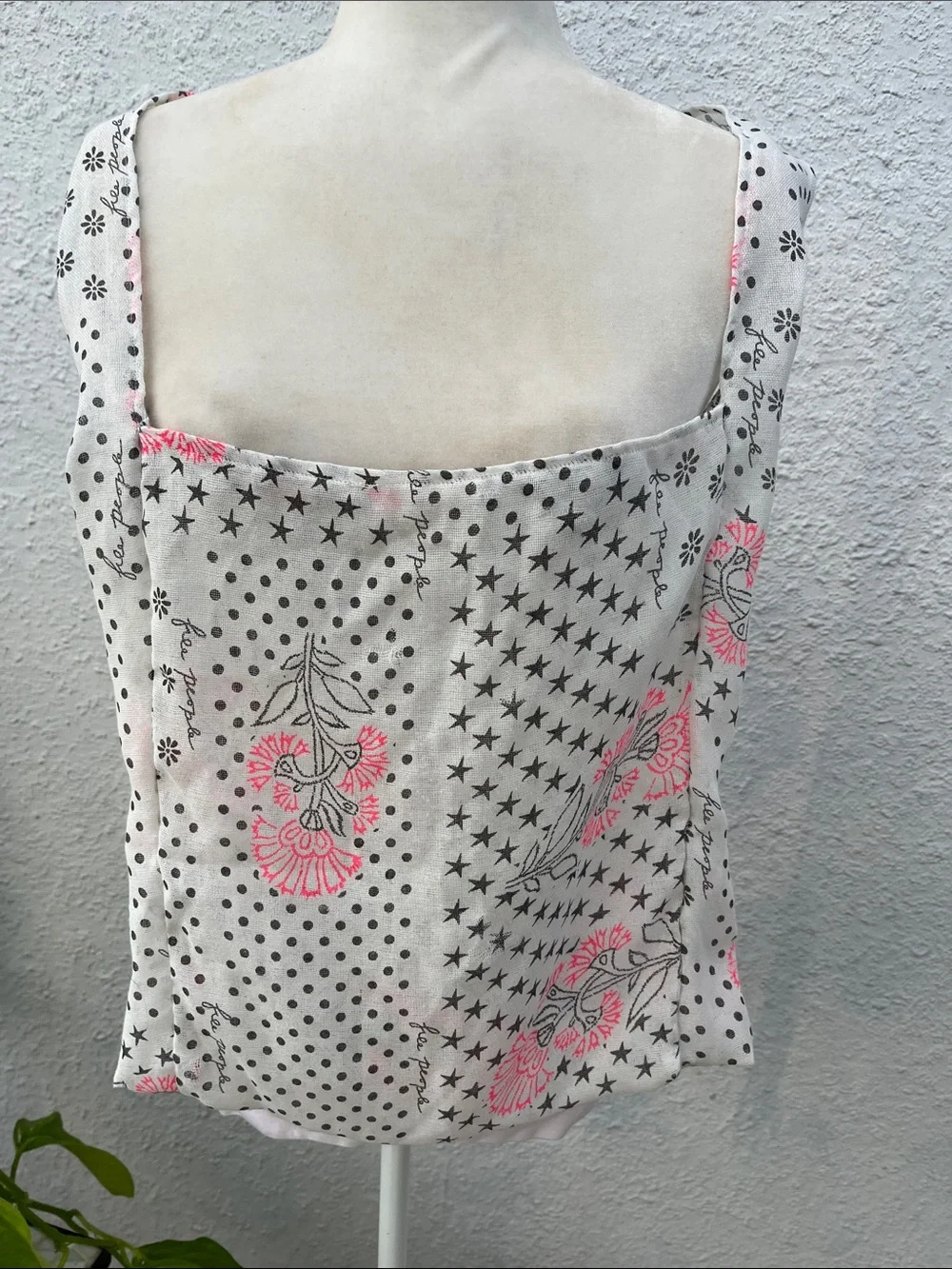 FREE PEOPLE Large Floral Tote